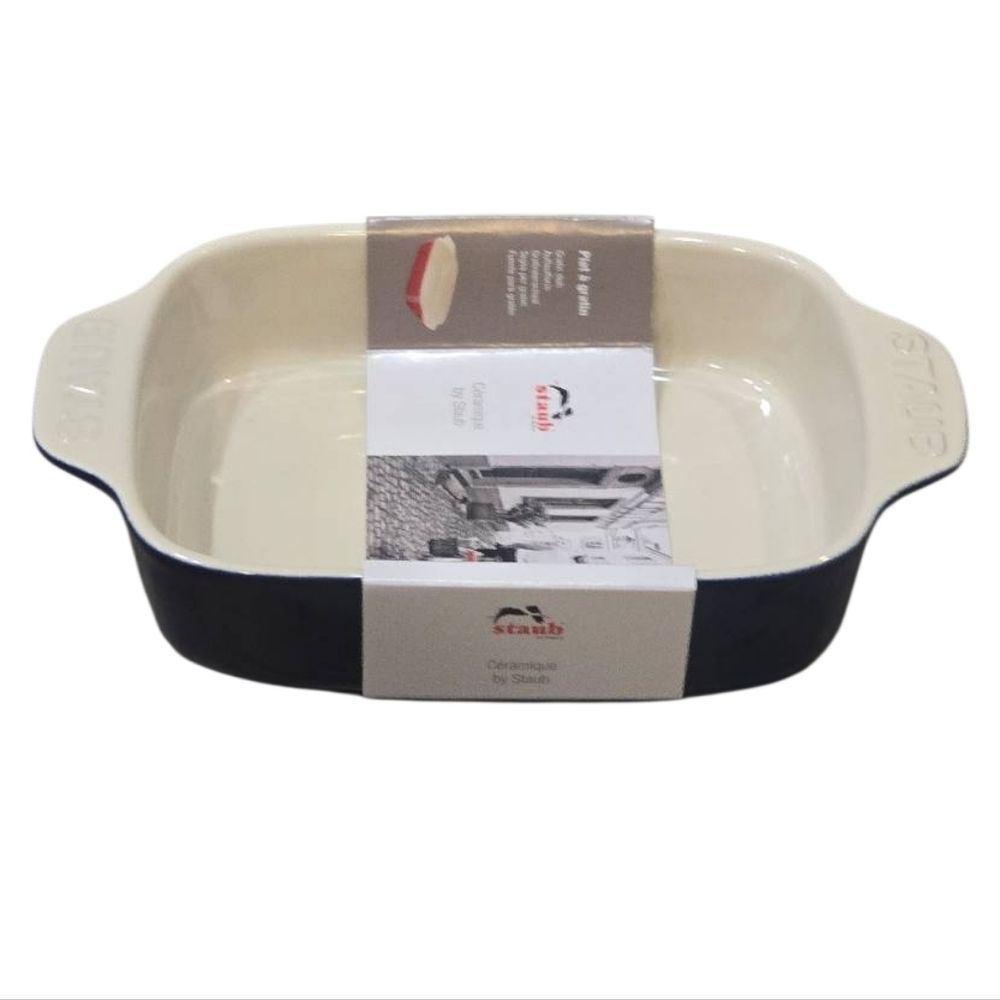 Staub 7.5 X 6 Rectangular Baking Dish- Blue